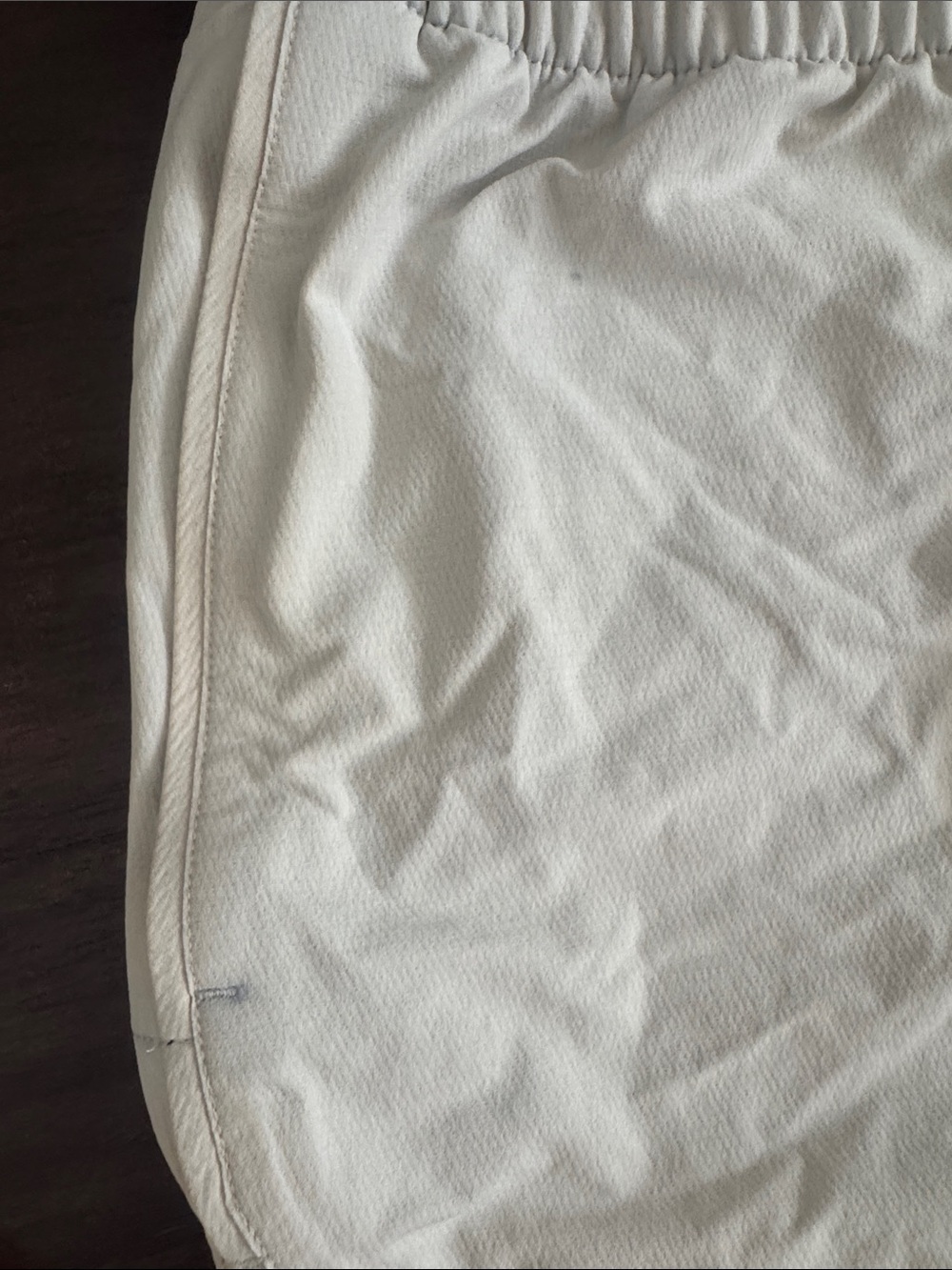 Outdoor Voices Cream Athletic Running Shorts - Picture 3 of 5